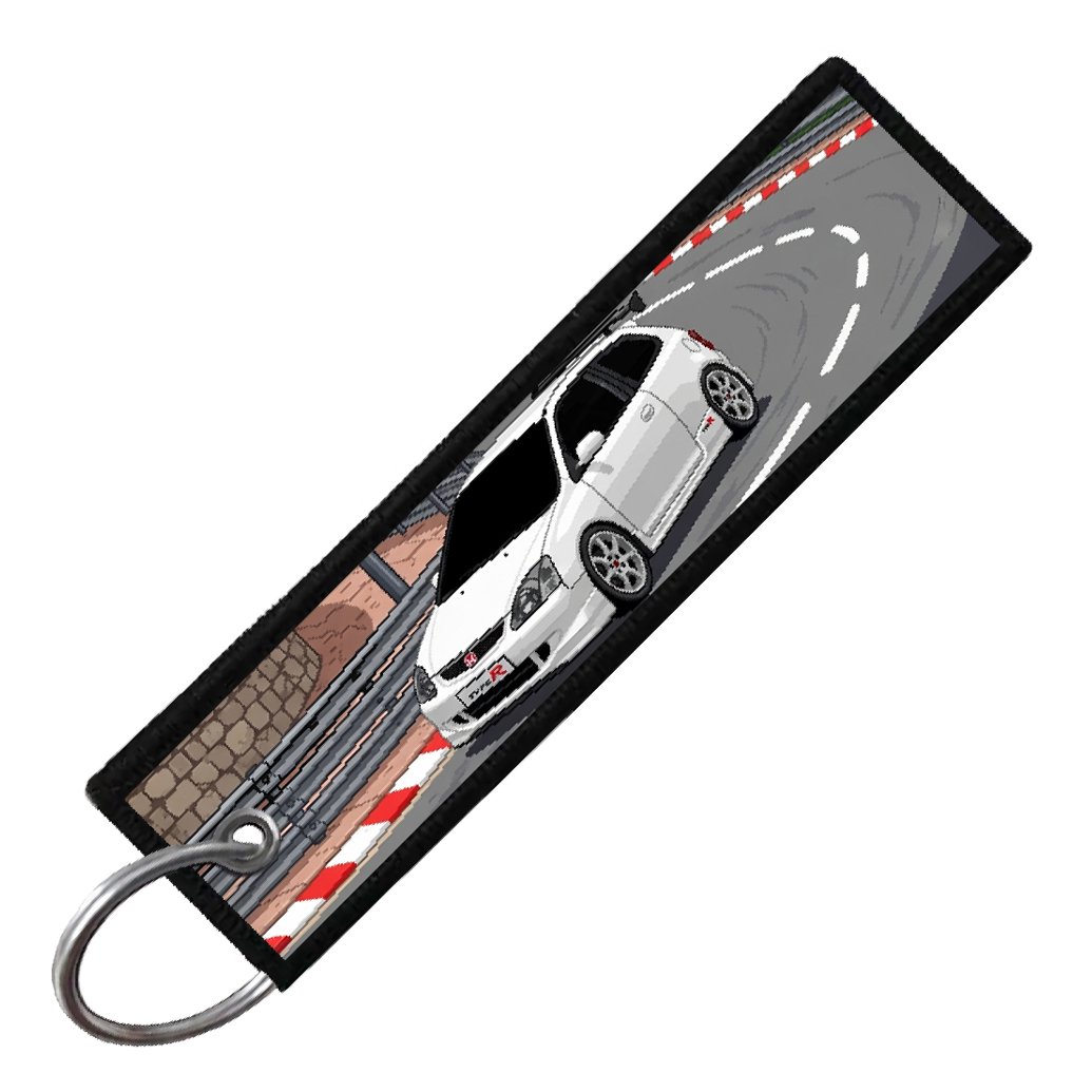 "MONACO GRAND PRIX 8-BIT TRACK" CUSTOM KEY TAG