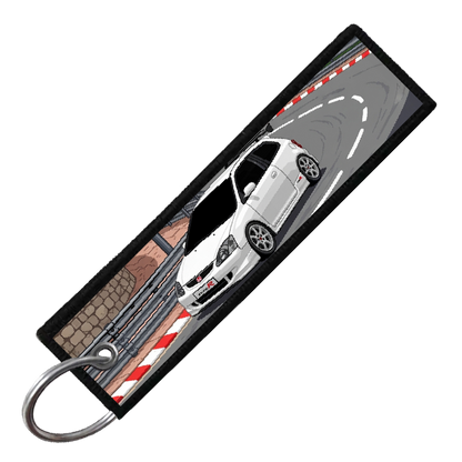 "MONACO GRAND PRIX 8-BIT TRACK" CUSTOM KEY TAG