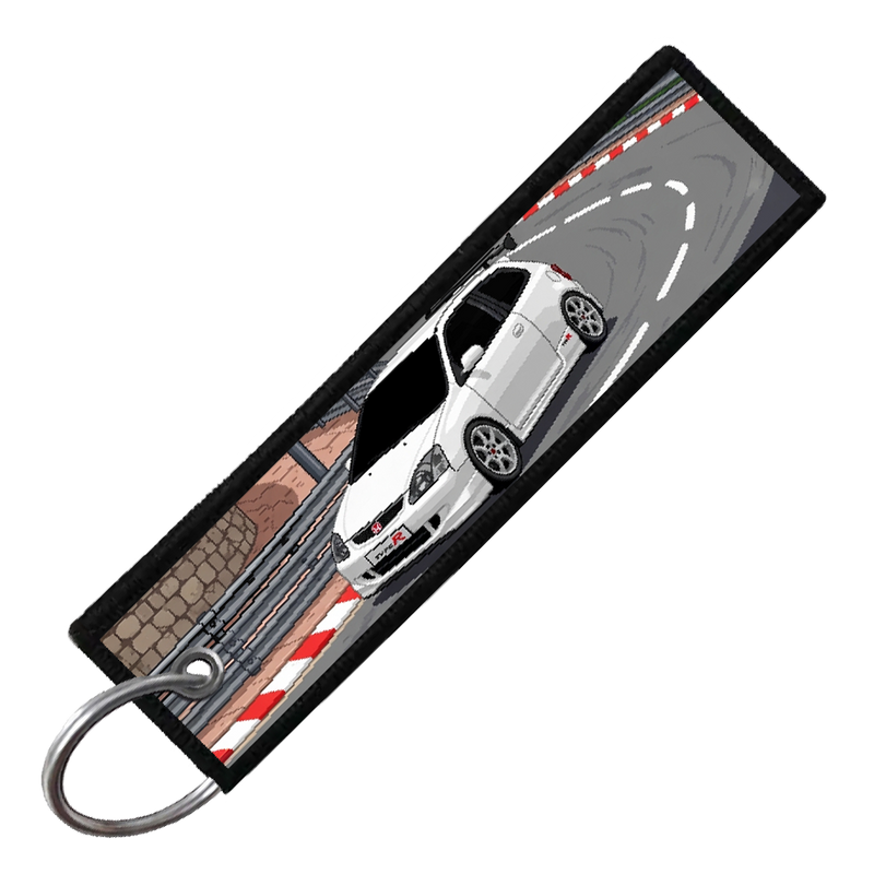 "MONACO GRAND PRIX 8-BIT TRACK" CUSTOM KEY TAG