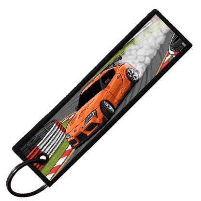 "MONDELLO PARK 8-BIT DRIFTERS" CUSTOM KEY TAG