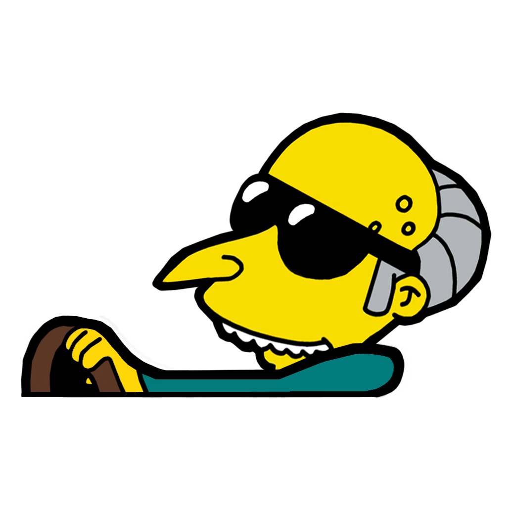 "MR BURNS" SIMPSON MOBBIN PEEKER