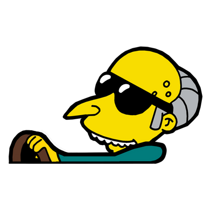 "MR BURNS" SIMPSON MOBBIN PEEKER