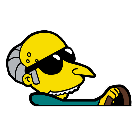 "MR BURNS" SIMPSON MOBBIN PEEKER