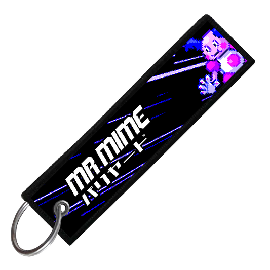 "JAPANESE MR. MIME" CUSTOM KEY TAG