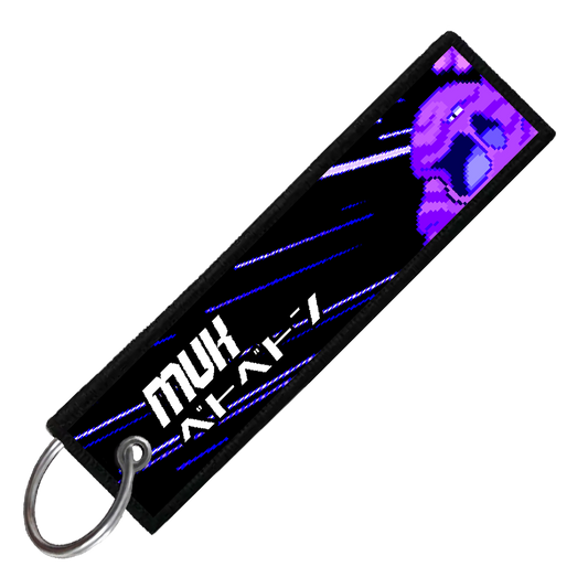 "JAPANESE MUK" CUSTOM KEY TAG