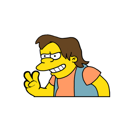"NELSON" SIMPSON WINDOW PEEKER