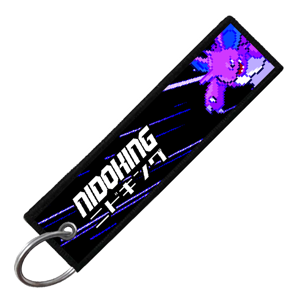 "JAPANESE NIDOKING" CUSTOM KEY TAG