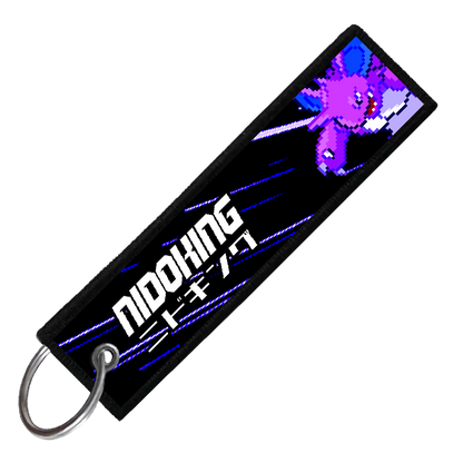 "JAPANESE NIDOKING" CUSTOM KEY TAG