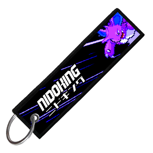 "JAPANESE NIDOKING" CUSTOM KEY TAG