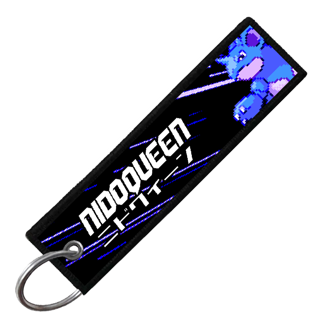 "JAPANESE NIDOQUEEN" CUSTOM KEY TAG