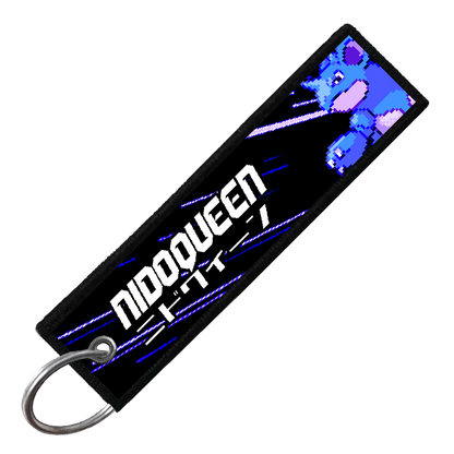 "JAPANESE NIDOQUEEN" CUSTOM KEY TAG