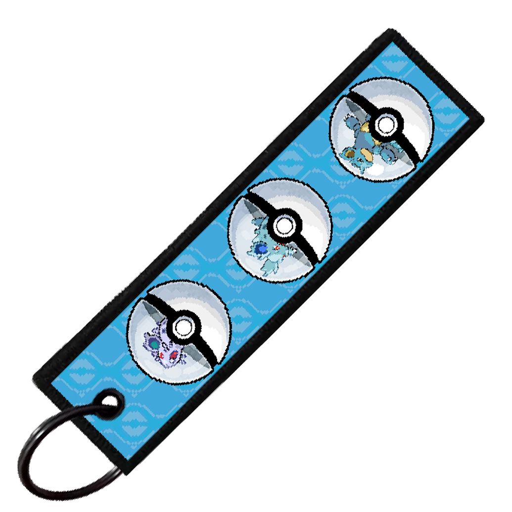 "NIDORAN (F) POKEBALL EVO" CUSTOM KEY TAG