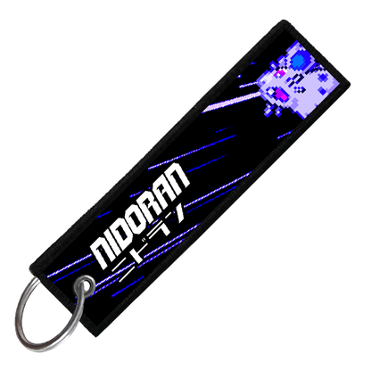 "JAPANESE NIDORAN" CUSTOM KEY TAG