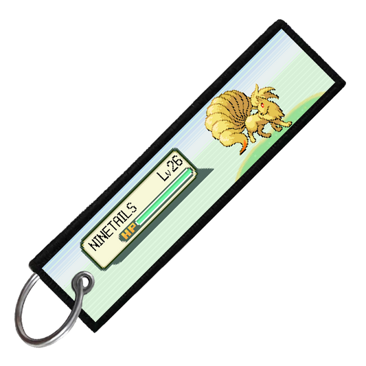 "NINETALES BATTLE ENCOUNTER" CUSTOM KEY TAG