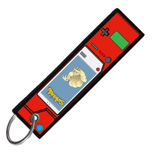 "NINETALES POKEDEX" CUSTOM KEY TAG