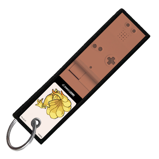 "NINETALES GAMEBOY" CUSTOM KEY TAG