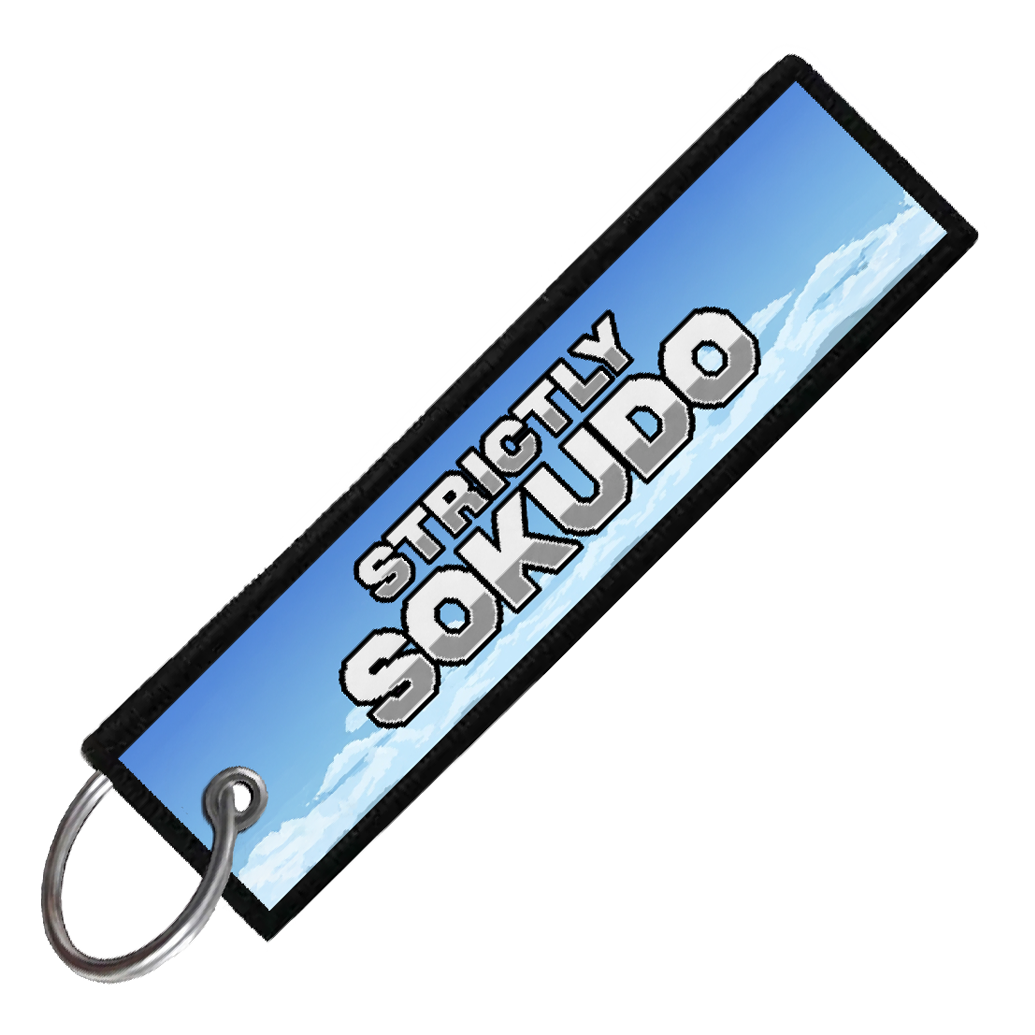 "NISSAN PULSAR 8-BIT RALLY" CUSTOM KEY TAG