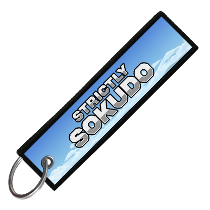 "NISSAN PULSAR 8-BIT RALLY" CUSTOM KEY TAG