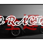 "NO RACING" SLOGAN SLAP STICKER thumbnail