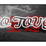 "NO TOUGE" SLOGAN SLAP STICKER thumbnail