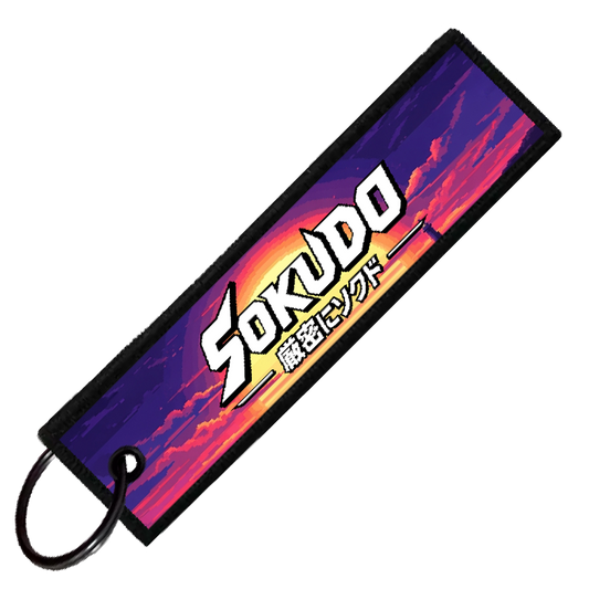 "NSX SLAMMED SUNSET" CUSTOM KEY TAG