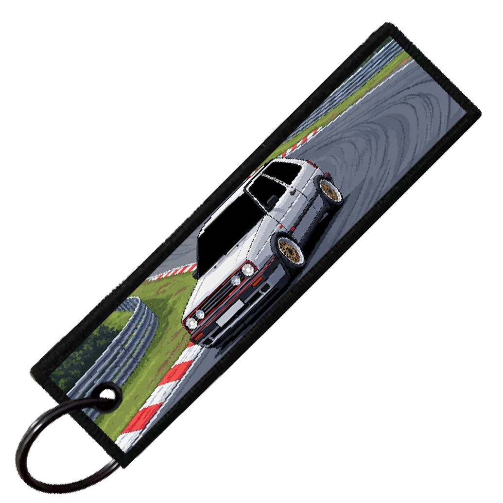 "NURBURGRING 8-BIT TRACK" CUSTOM KEY TAG