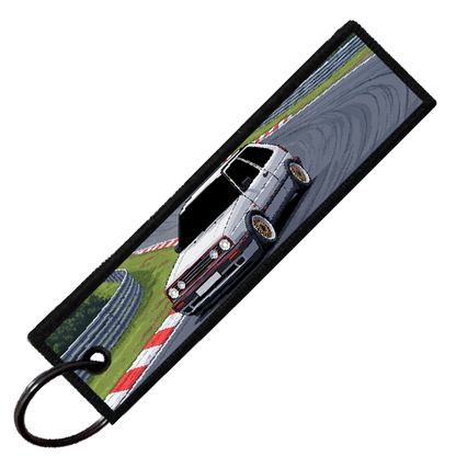 "NURBURGRING 8-BIT TRACK" CUSTOM KEY TAG
