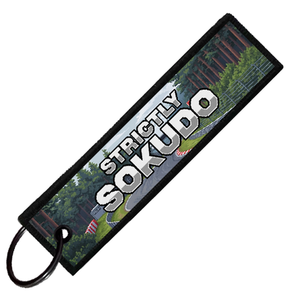 "NURBURGRING 8-BIT TRACK" CUSTOM KEY TAG