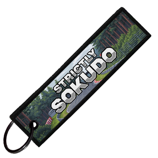 "NURBURGRING 8-BIT TRACK" CUSTOM KEY TAG
