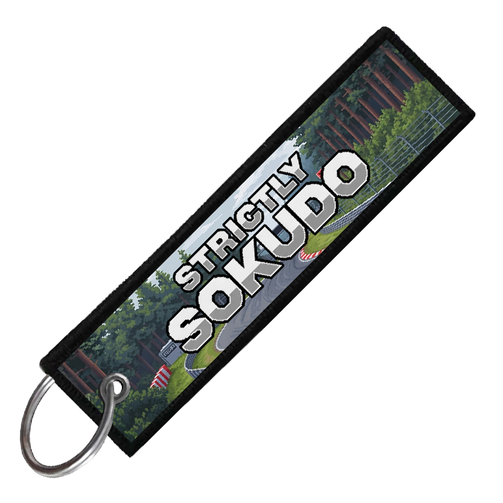 "NURBURGRING 8-BIT TRACK" CUSTOM KEY TAG