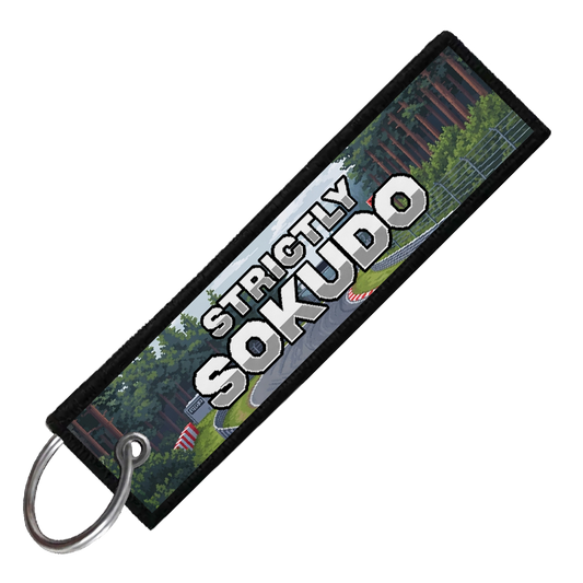 "NURBURGRING 8-BIT TRACK" CUSTOM KEY TAG