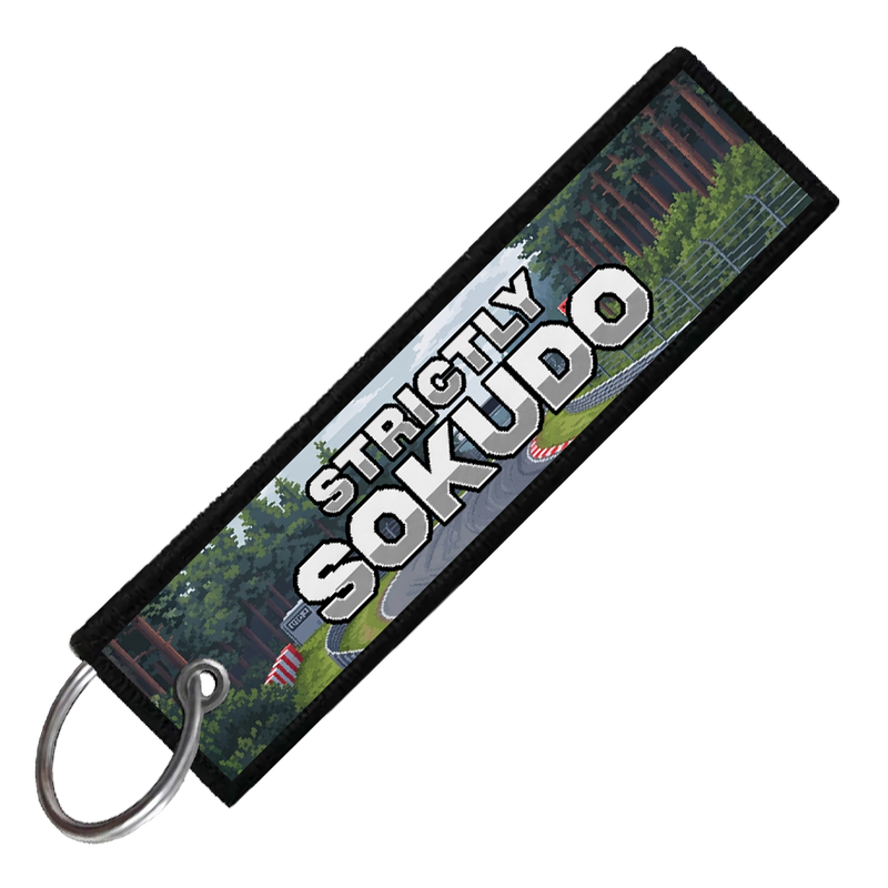 "NURBURGRING 8-BIT TRACK" CUSTOM KEY TAG