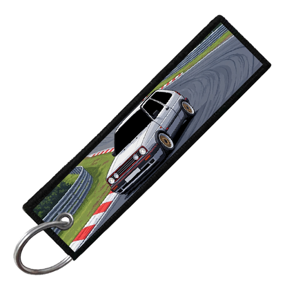 "NURBURGRING 8-BIT TRACK" CUSTOM KEY TAG