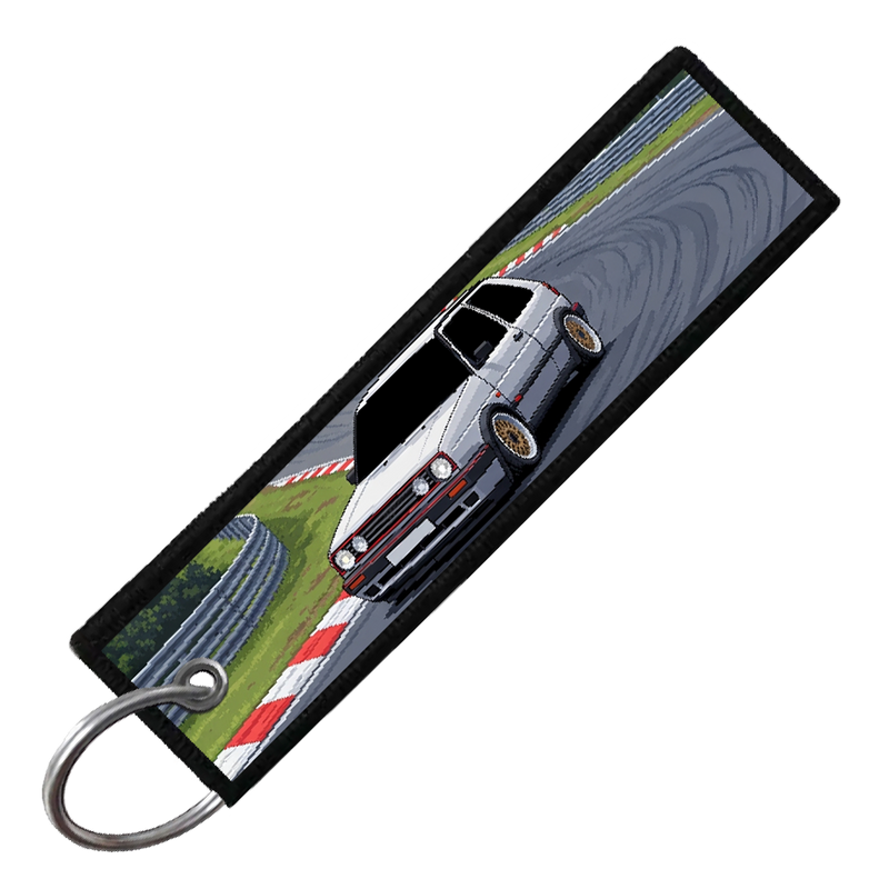 "NURBURGRING 8-BIT TRACK" CUSTOM KEY TAG