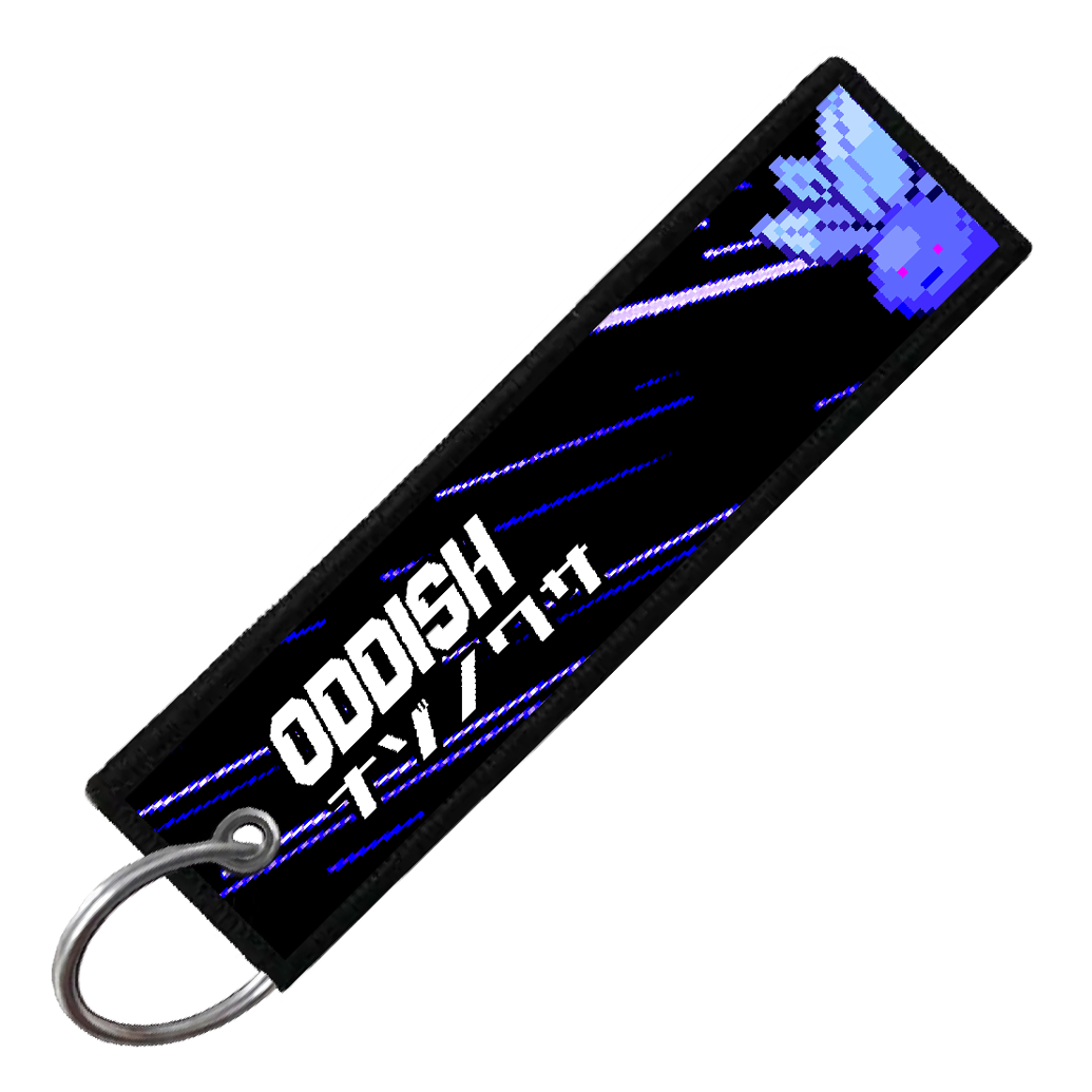 "JAPANESE ODDISH" CUSTOM KEY TAG