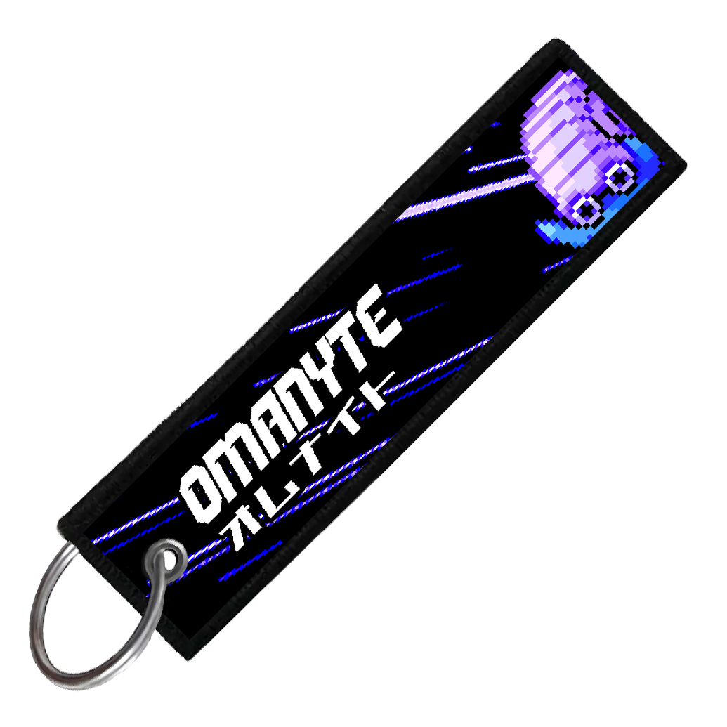 "JAPANESE OMANYTE" CUSTOM KEY TAG
