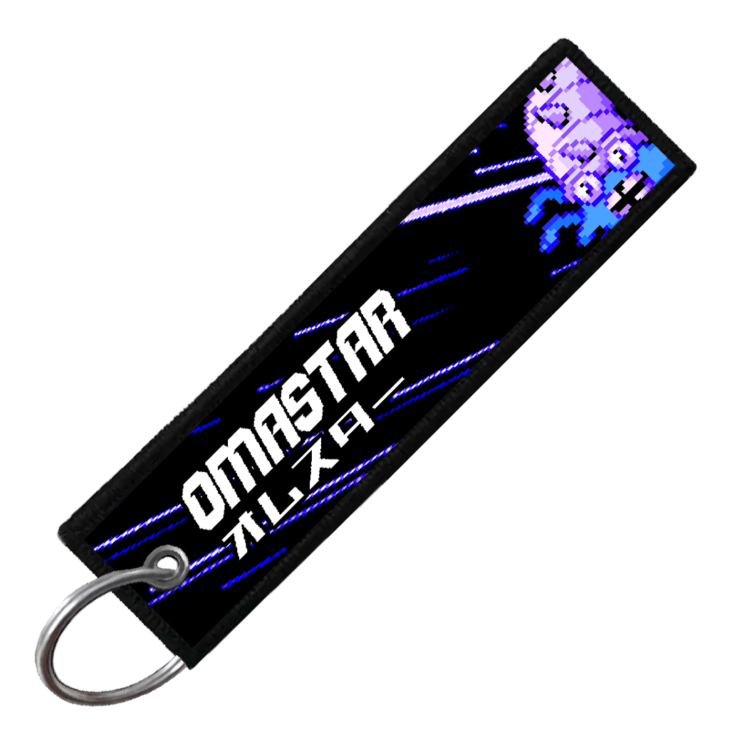 "JAPANESE OMASTAR" CUSTOM KEY TAG