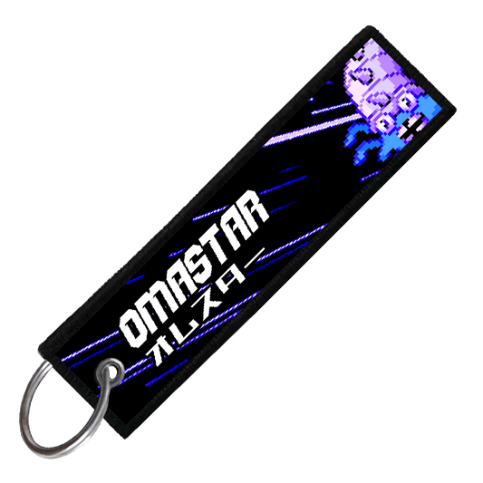 "JAPANESE OMASTAR" CUSTOM KEY TAG