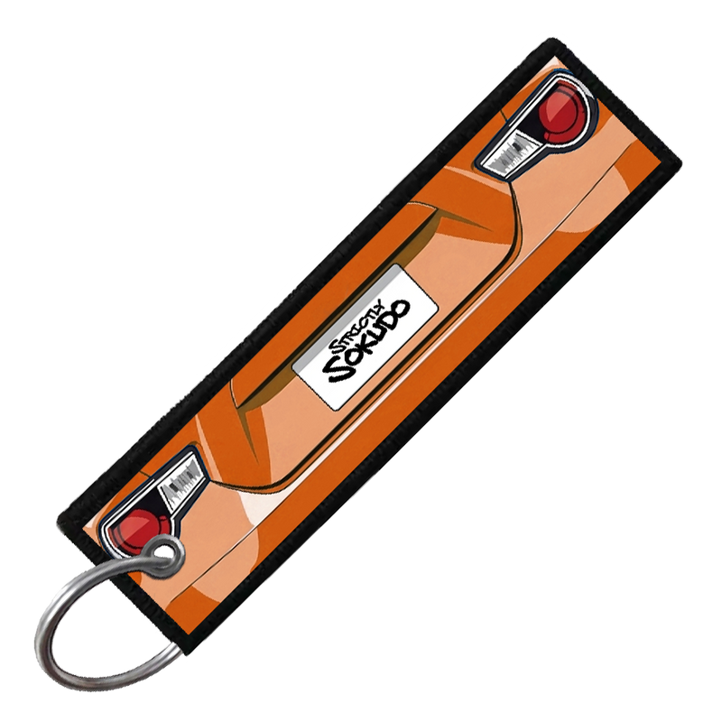 "ORANGE BRZ/86/FRS PORTRAIT" CUSTOM KEY TAG