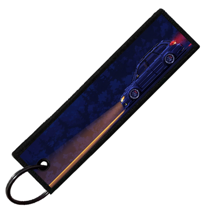 "OUTBACK PIXEL SIDE PROFILES" CUSTOM KEY TAG