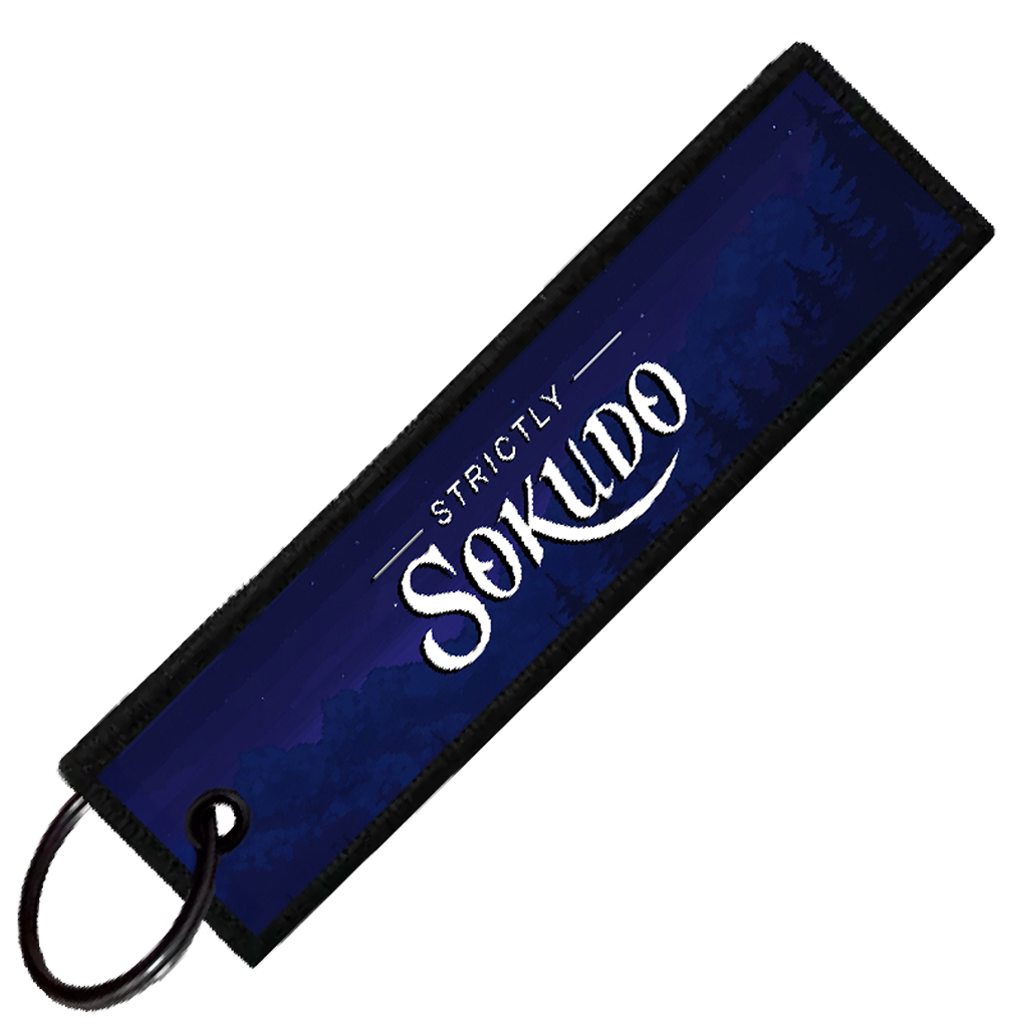 "OUTBACK PIXEL SIDE PROFILES" CUSTOM KEY TAG