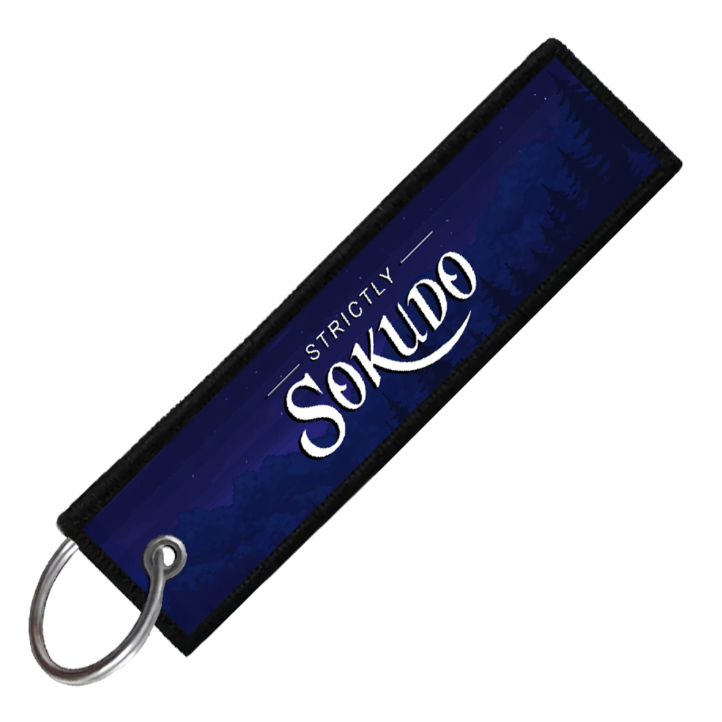 "OUTBACK PIXEL SIDE PROFILES" CUSTOM KEY TAG