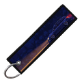 "OUTBACK PIXEL SIDE PROFILES" CUSTOM KEY TAG