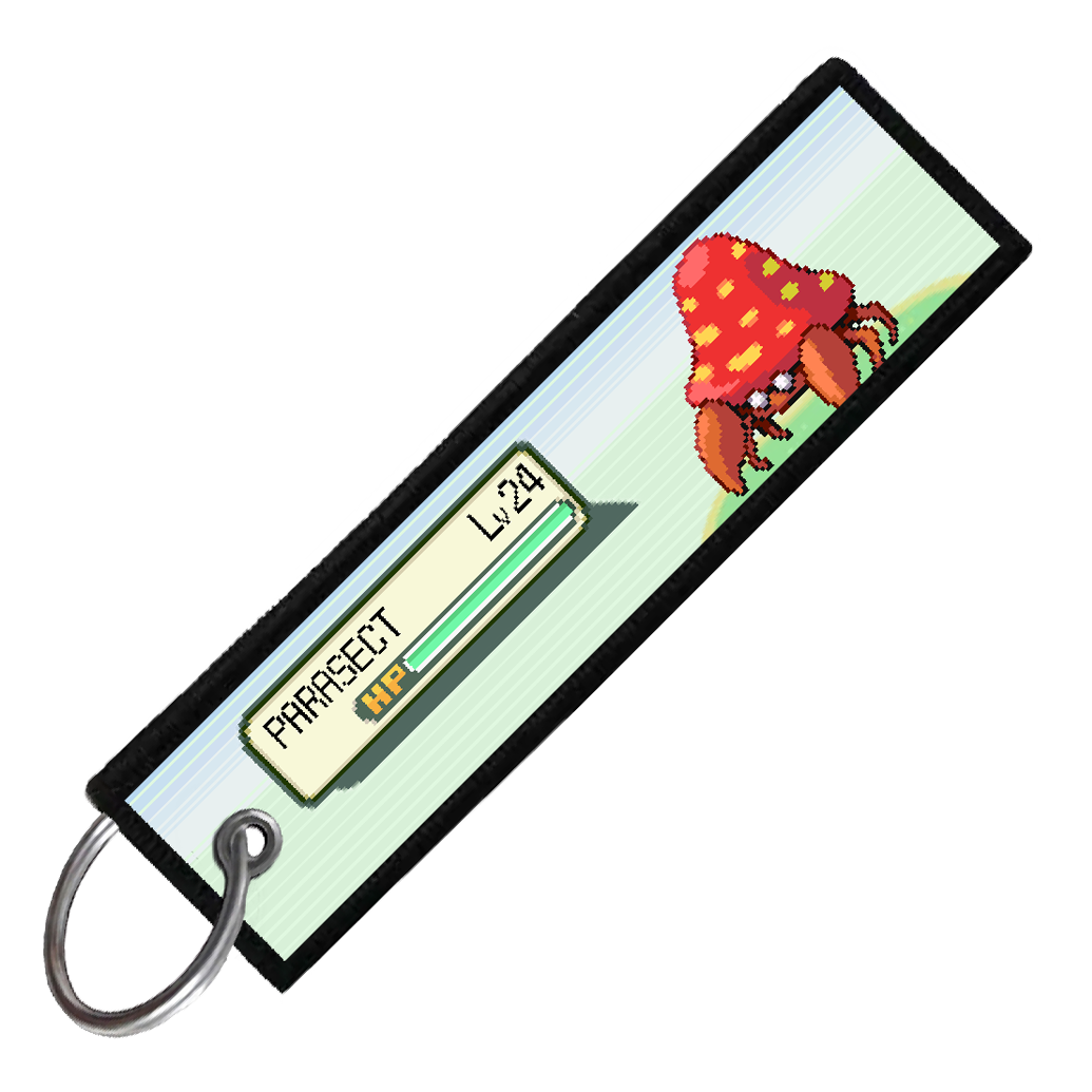 "PARASECT BATTLE ENCOUNTER" CUSTOM KEY TAG