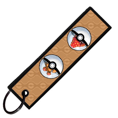 "PARAS POKEBALL EVO" CUSTOM KEY TAG