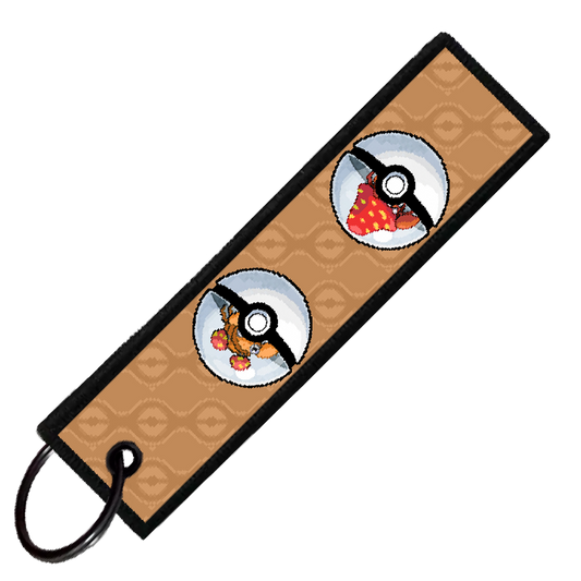 "PARAS POKEBALL EVO" CUSTOM KEY TAG