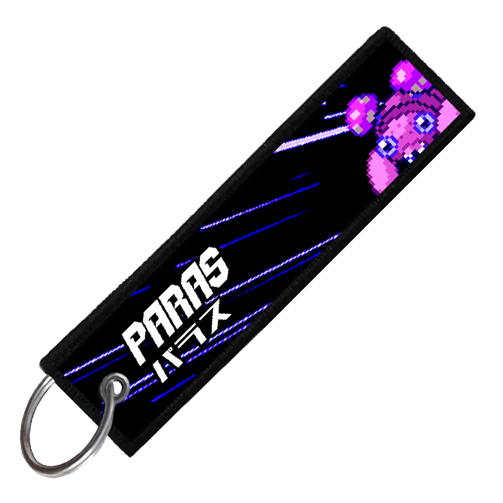 "JAPANESE PARAS" CUSTOM KEY TAG