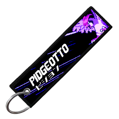 "JAPANESE PIDGEOTTO" CUSTOM KEY TAG