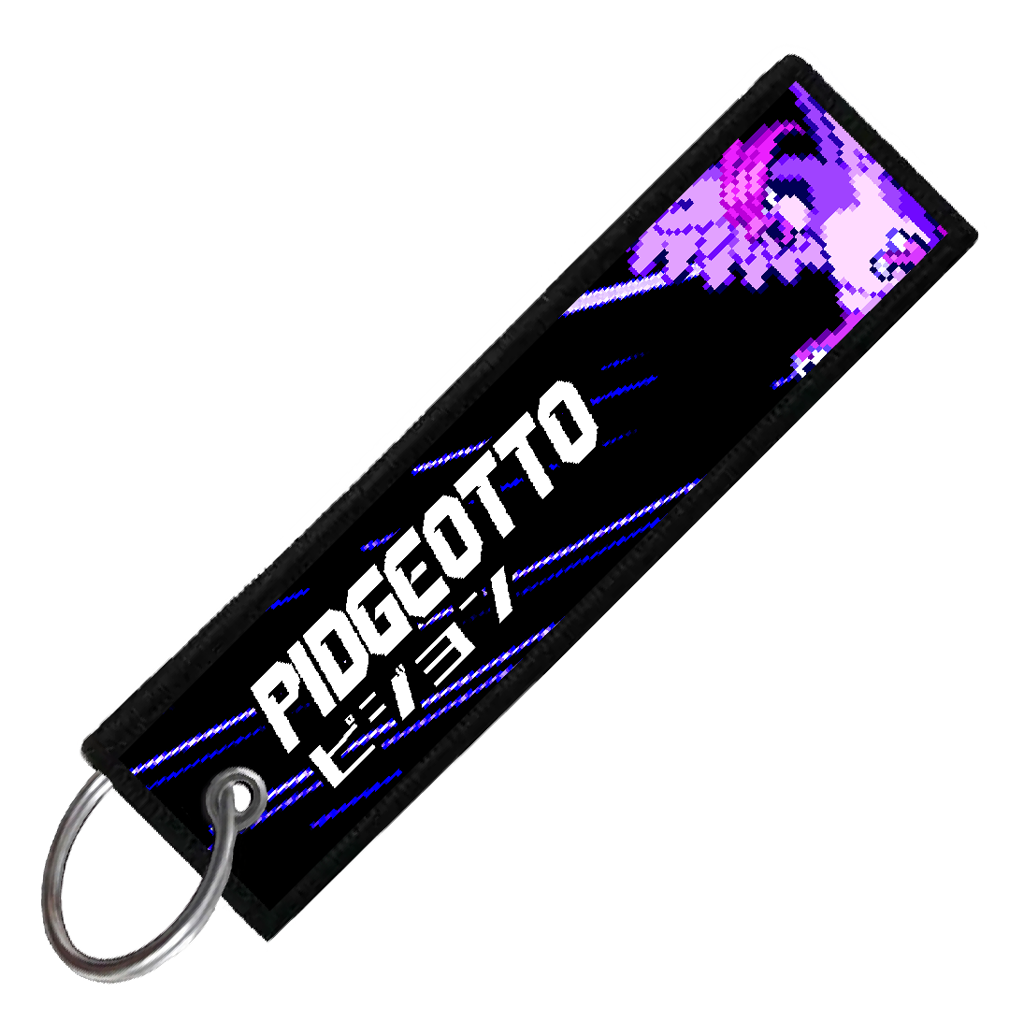 "JAPANESE PIDGEOTTO" CUSTOM KEY TAG