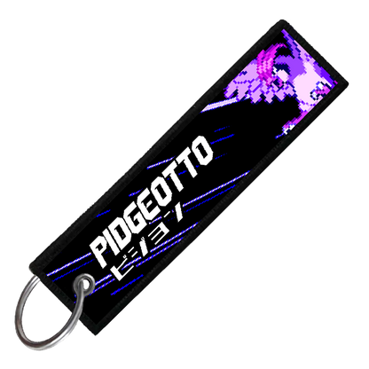"JAPANESE PIDGEOTTO" CUSTOM KEY TAG